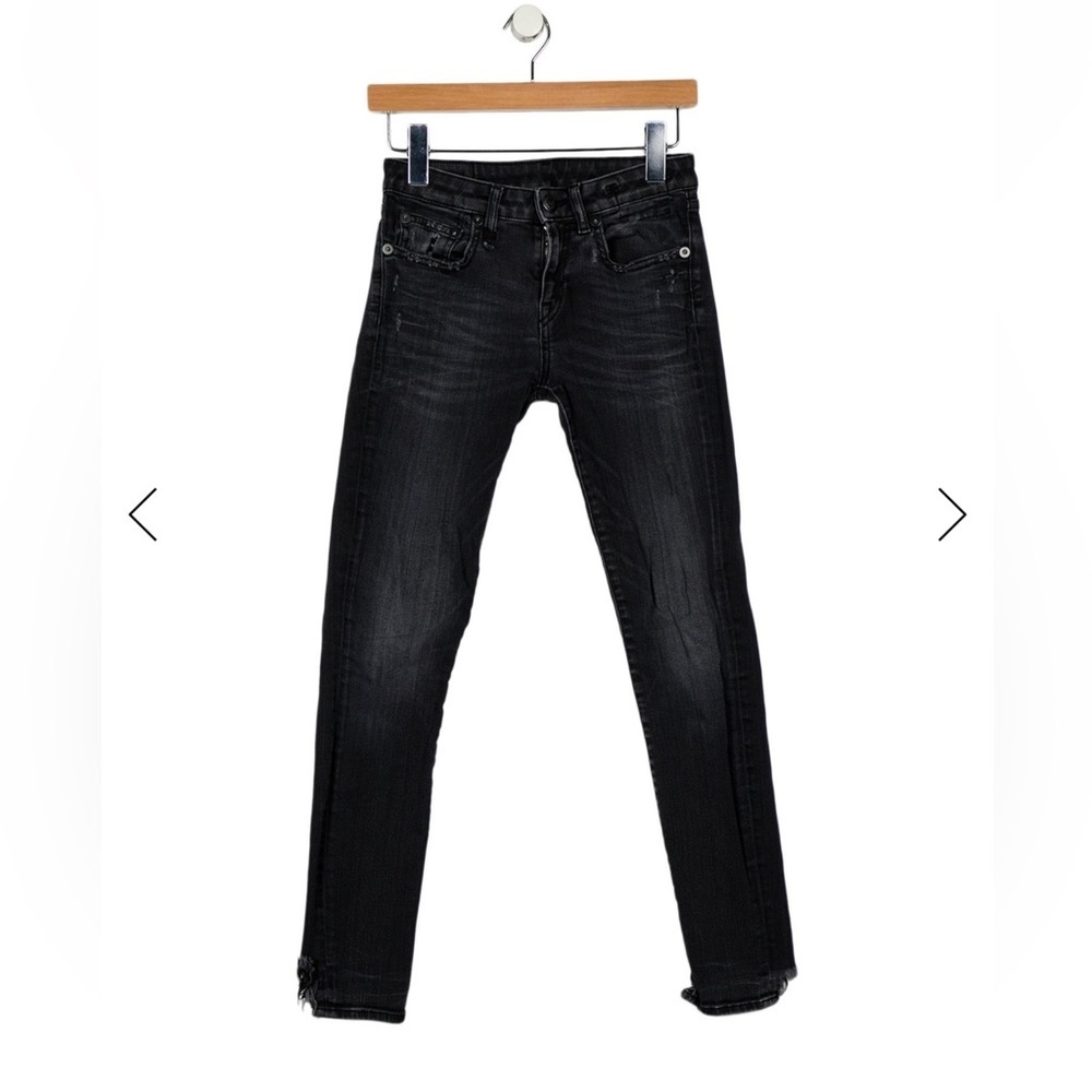 R13 Allison crop Women's Black Jeans size 25